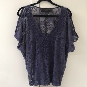 Leyendecker crochet top size 8